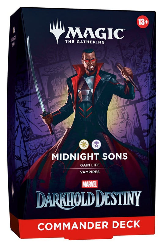 Magic: The Gathering – Marvel: Darkhold Destiny Commander Deck – Midnight Sons – pre-order в CollectoR TCG