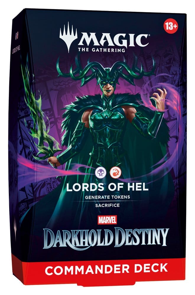 Magic: The Gathering – Marvel: Darkhold Destiny Commander Deck – Lords of Hel – pre-order в CollectoR TCG