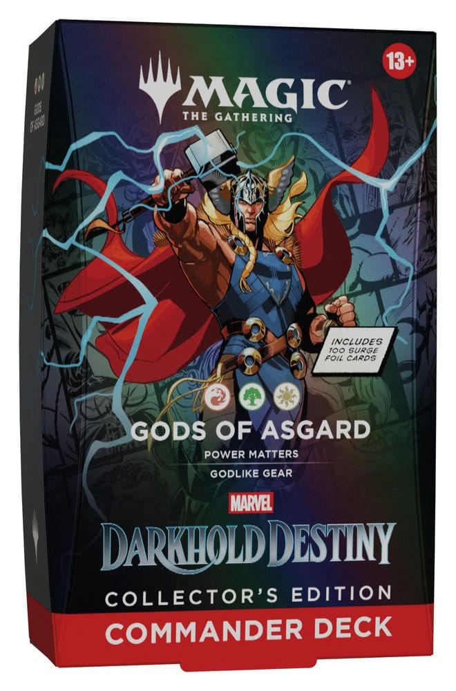 Magic: The Gathering – Marvel: Darkhold Destiny Collector's Edition Commander Deck – Gods of Asgard – pre-order в CollectoR TCG