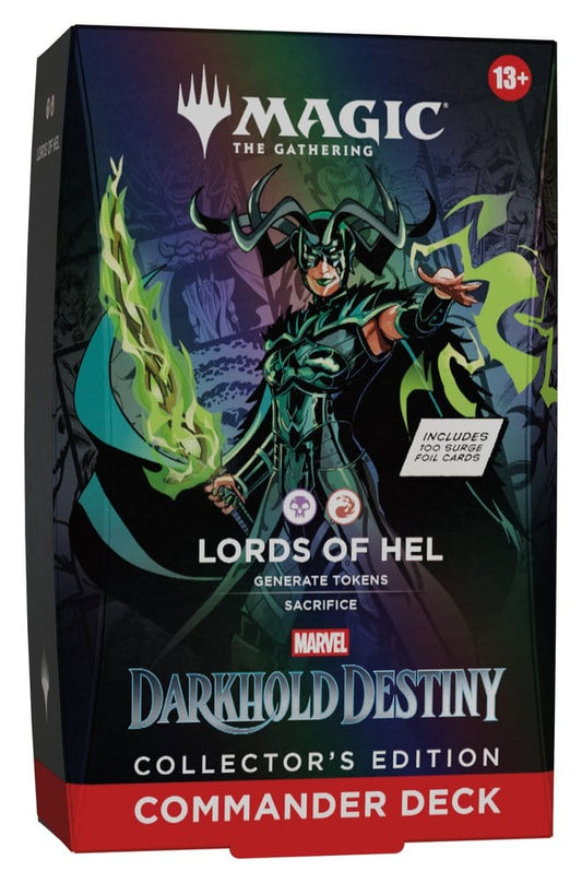 Magic: The Gathering – Marvel: Darkhold Destiny Collector's Edition Commander Deck – Lords of Hel – pre-order в CollectoR TCG