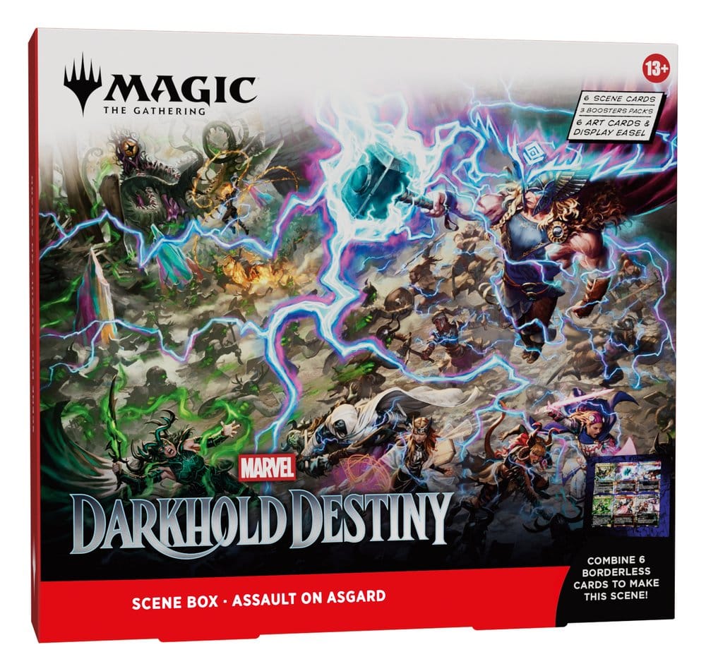 Magic: The Gathering – Marvel: Darkhold Destiny Scene Box – Assault on Asgard – pre-order в CollectoR TCG
