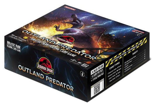Jurassic Park TCG Outland Predator Booster Display (24) – кутия, английска версия
